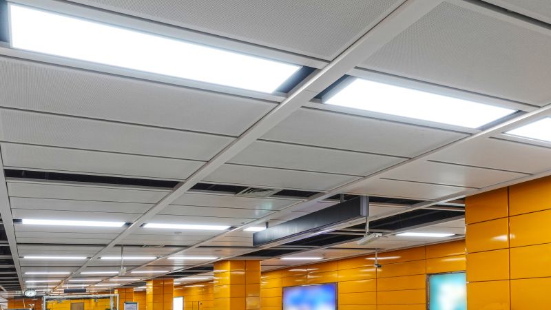 Metal Ceiling Cover Installation