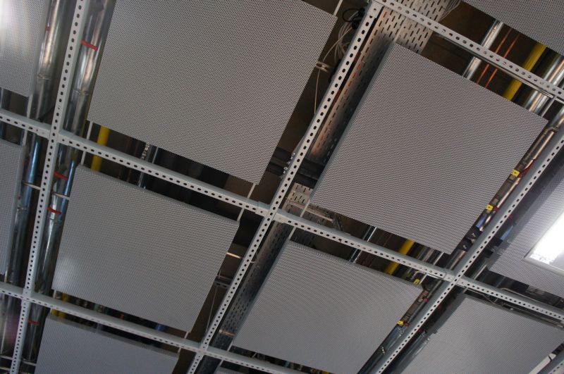 Metal Ceiling Cover Installation